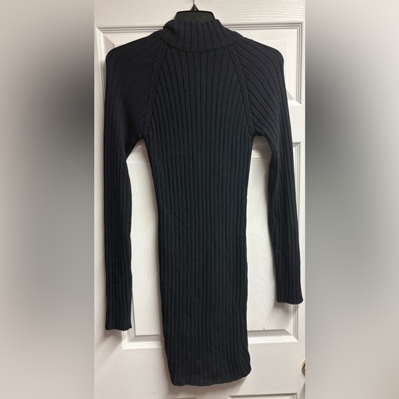 Pilcro Anthropologie Fitted Quarter Zip Sweater Dress Size XL - Picture 5 of 5